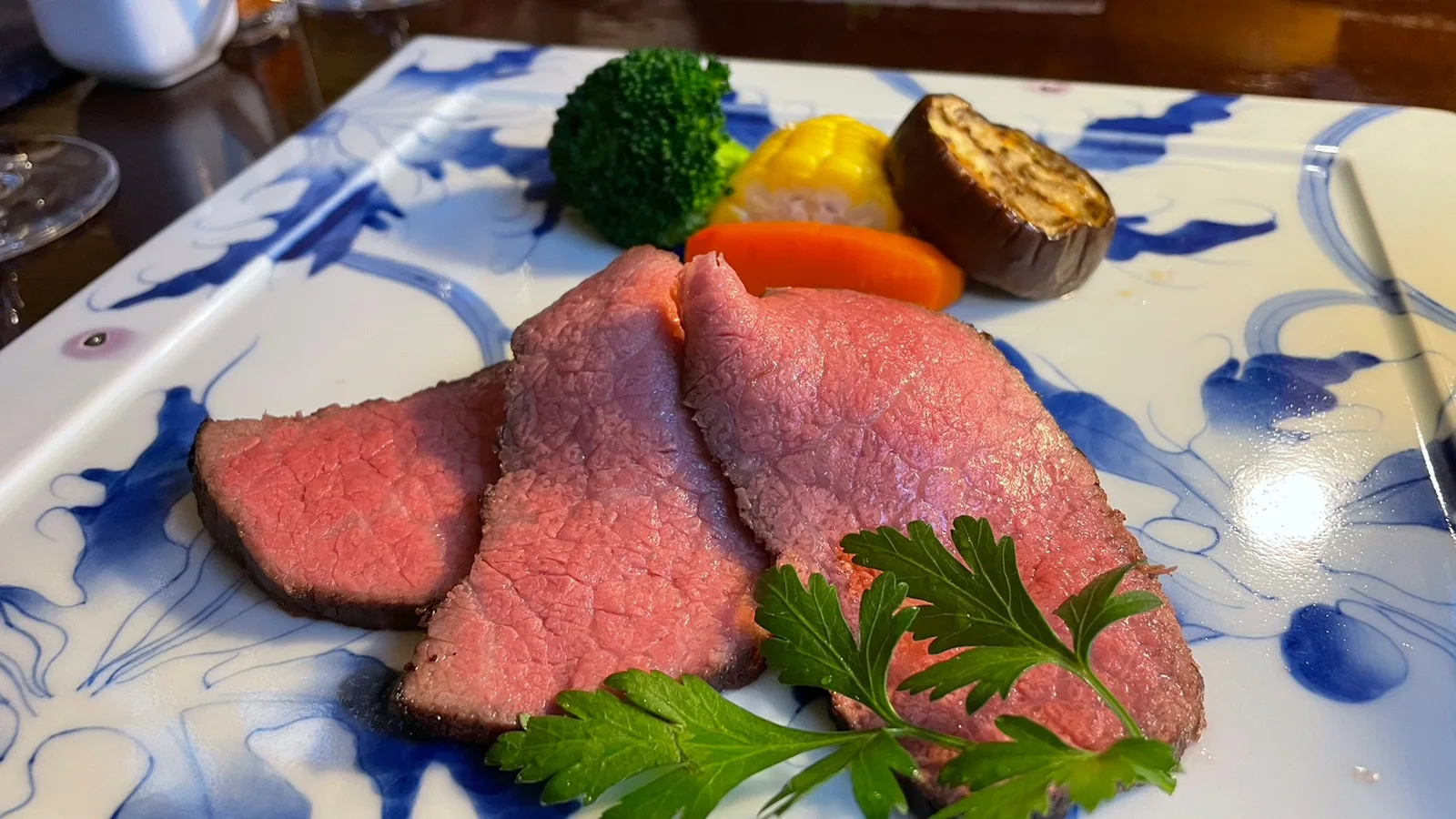 絶品のローストビーフ