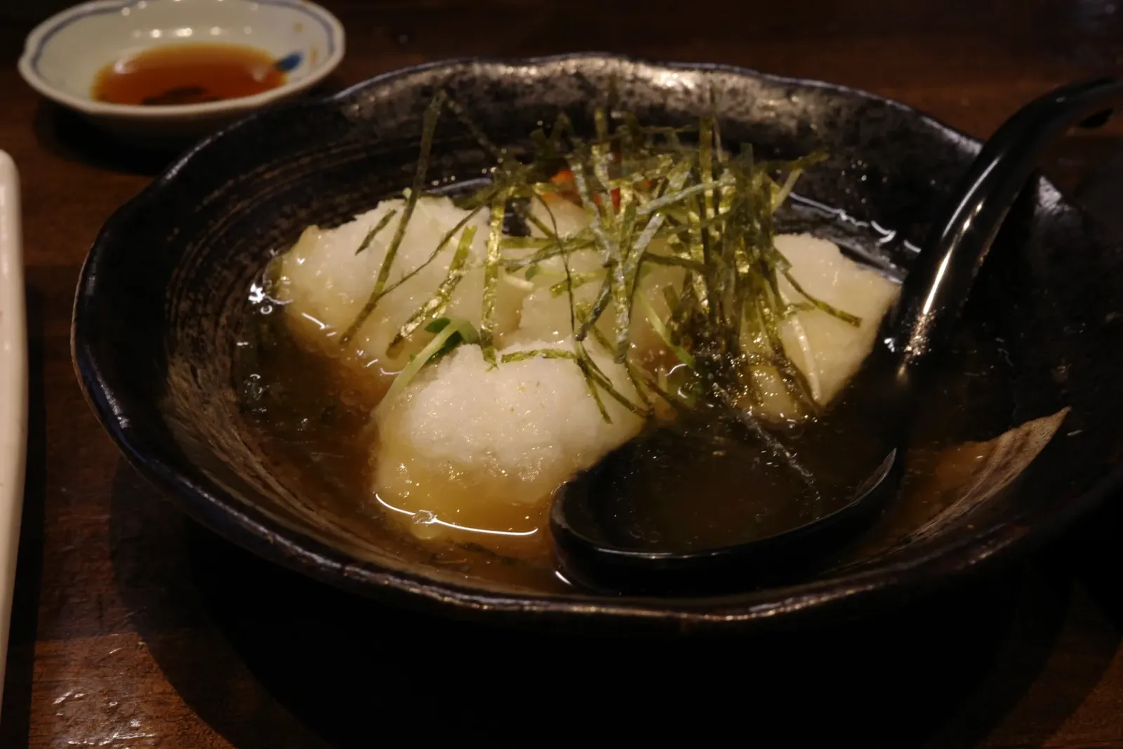 居酒屋ひとし 名物のジーマミ豆腐の揚げ出し