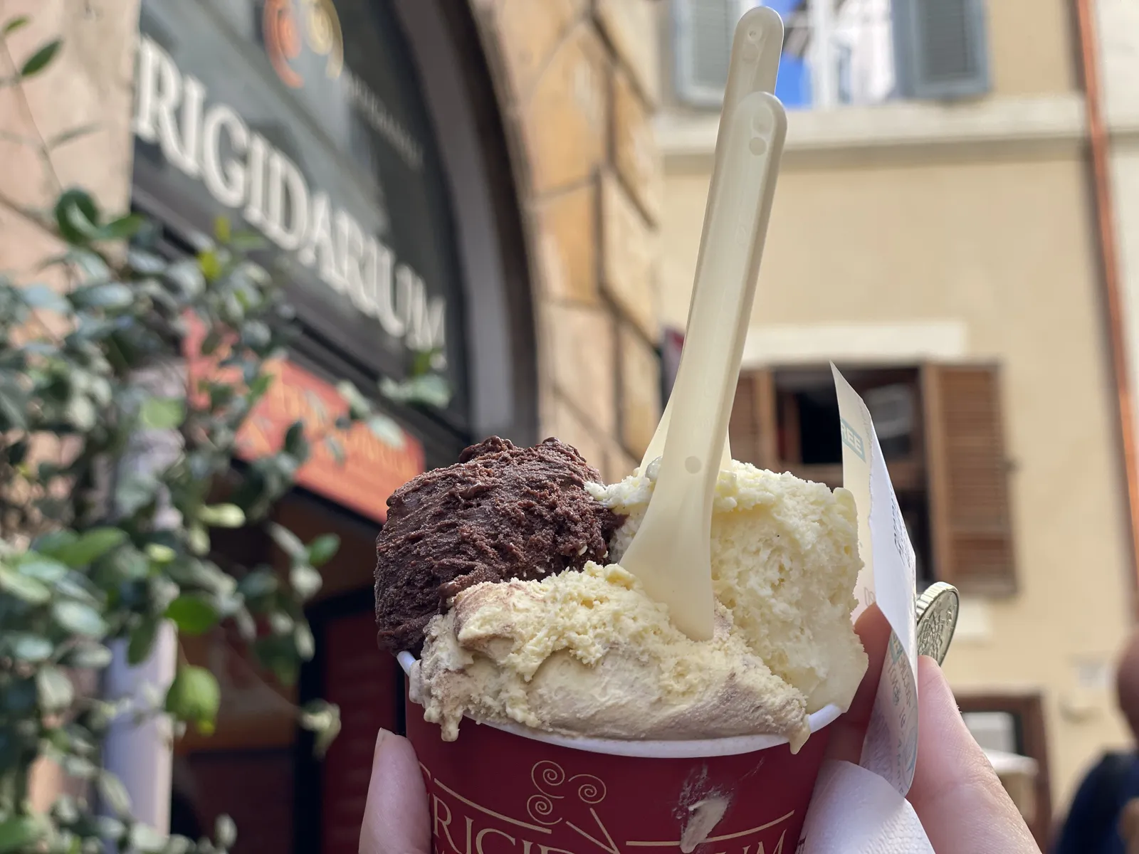 FRIGIDARIUMの濃厚で美味しいジェラート