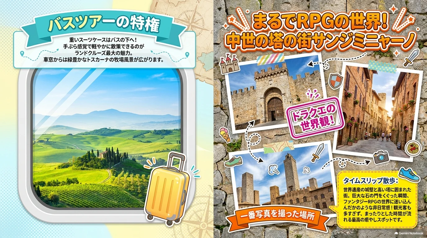 サンジミニャーノとフィレンツェ再訪 ダイジェスト